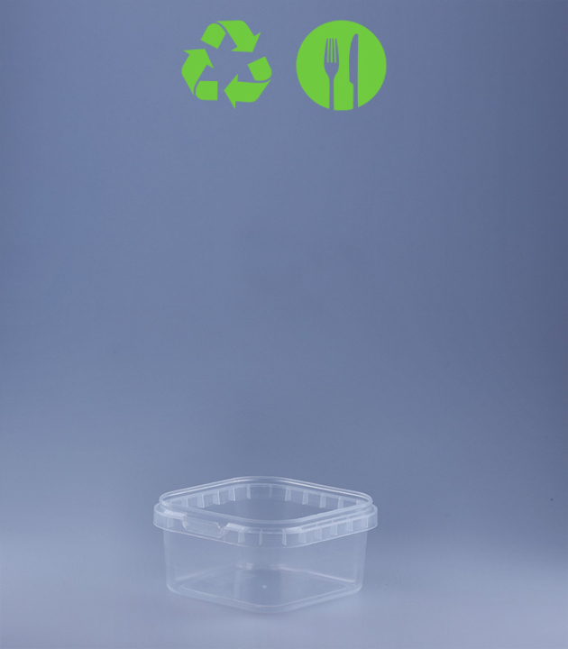 QUADRAT-BECHER 150 ML / 79 x 79 mm / TRANSPARENT