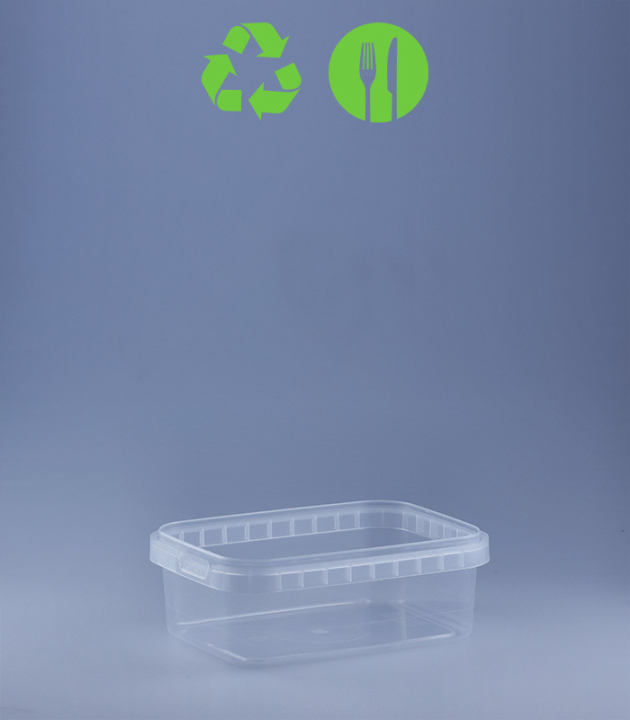 RECHTECKBECHER 250 ML / 120 X 88 MM / TRANSPARENT