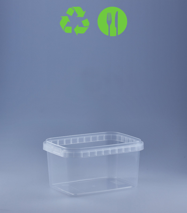 RECHTECKBECHER 425  ML / 120 X 88  MM / TRANSPARENT