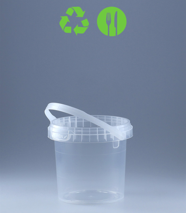 RUND-EIMER 0,6 L / TRANSPARENT