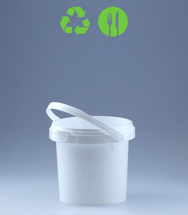 RUND-EIMER 0,6 L / WEISS