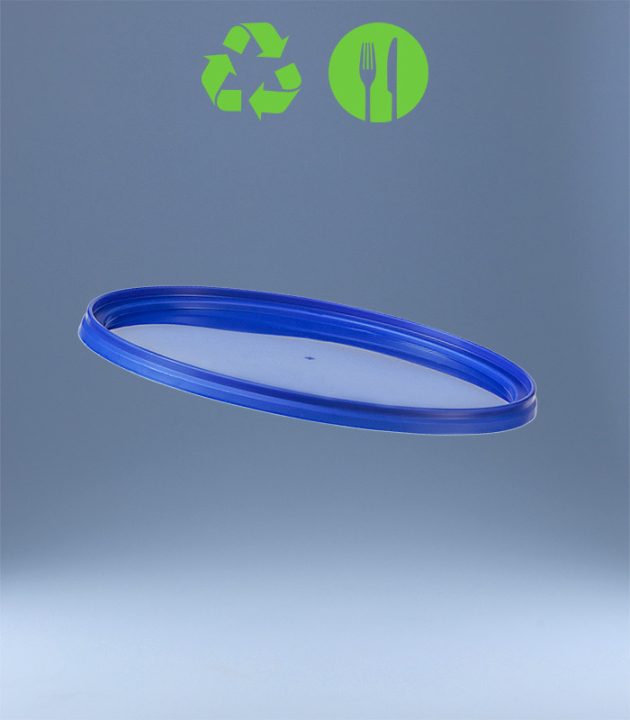 DECKEL ZU 3,0 UND 3,7 L RUND-EIMER / BLAU