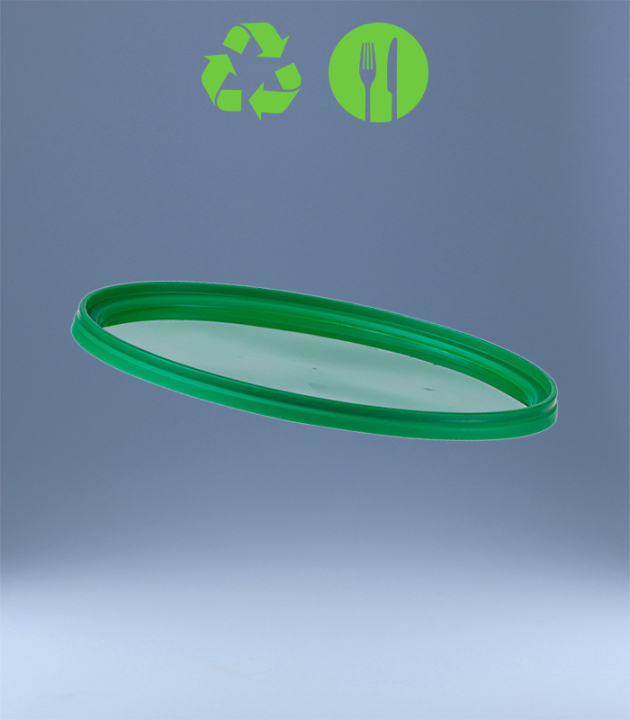 DECKEL ZU 4,5 UND 5,5 L RUND-EIMER / GRÜN