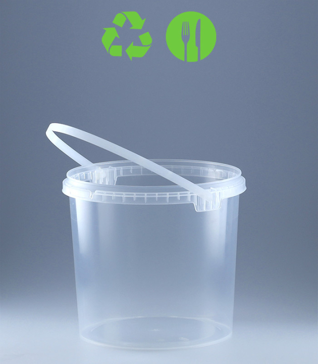 RUND-EIMER 2,5 L / TRANSPARENT