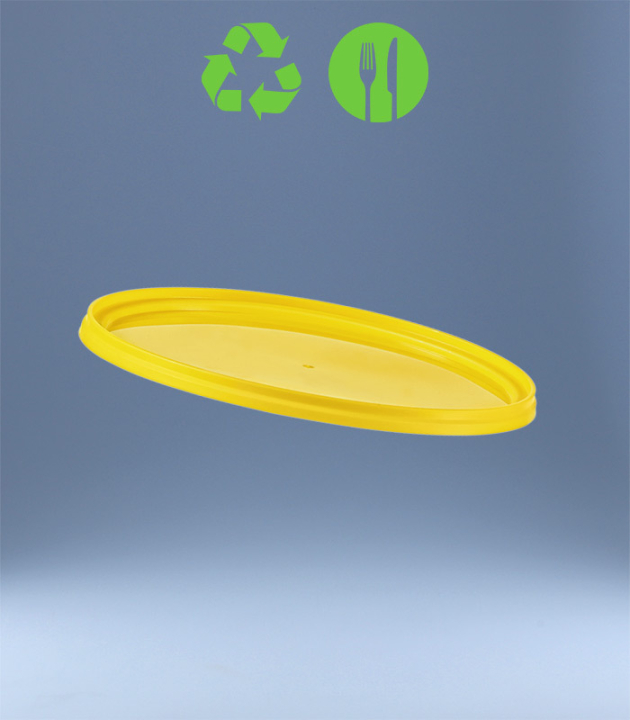 DECKEL ZU 2,5 L RUND-EIMER / GELB