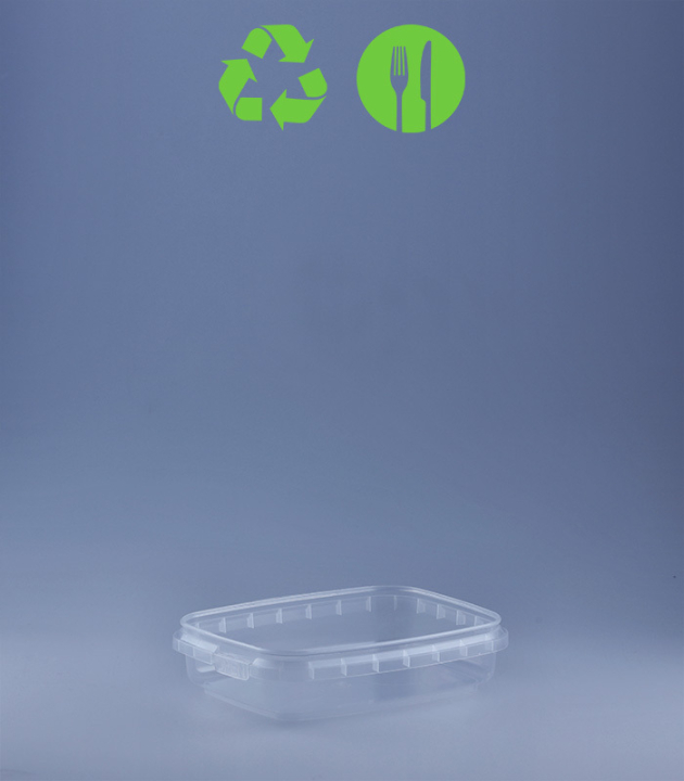 RECHTECKBECHER 100 ML 108x85  MM / TRANSPARENT