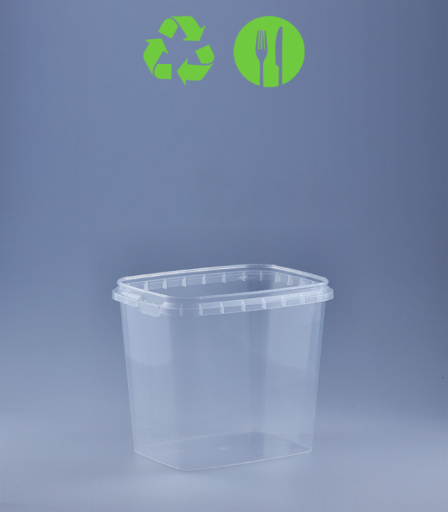 RECHTECKBECHER 500 ML 108x85 MM / TRANSPARENT