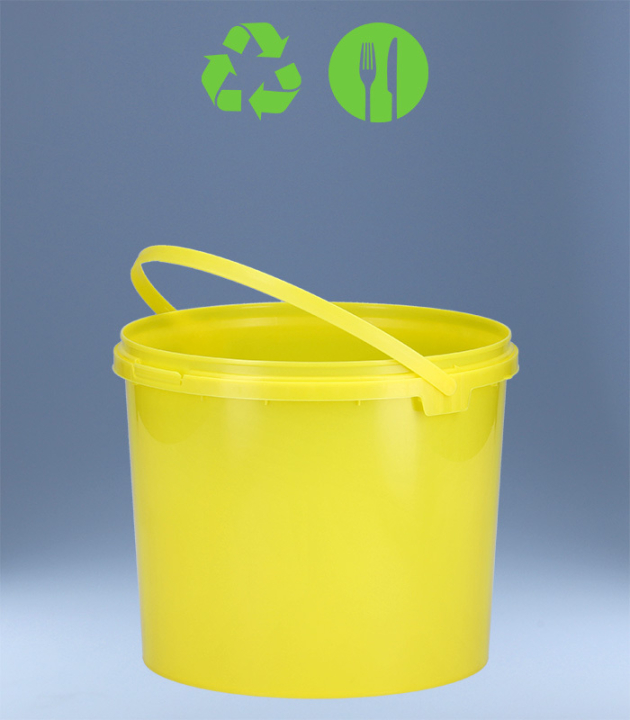 RUND-EIMER 5,5 L / GELB