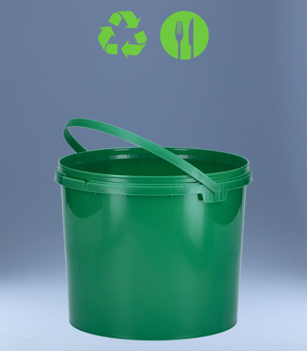 RUND-EIMER 5,5 L / GRÜN