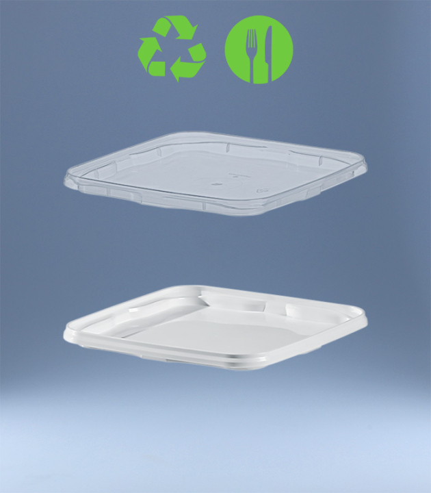 DECKEL ZU QUADRATEIMER 198 X 198 MM GRÜN