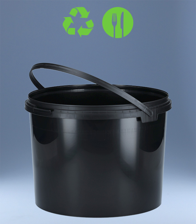 RUND-EIMER 10,9 L EKO (LB) / SCHWARZ