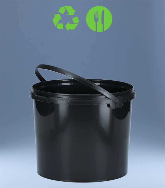 RUND-EIMER 5,5 L / SCHWARZ