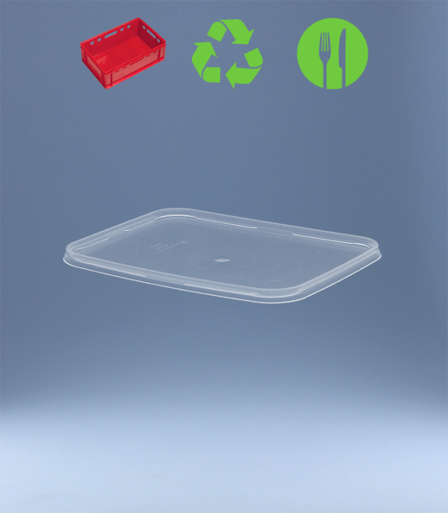 LOGIFLEX DECKEL -  TRANSPARENT - Serie Small