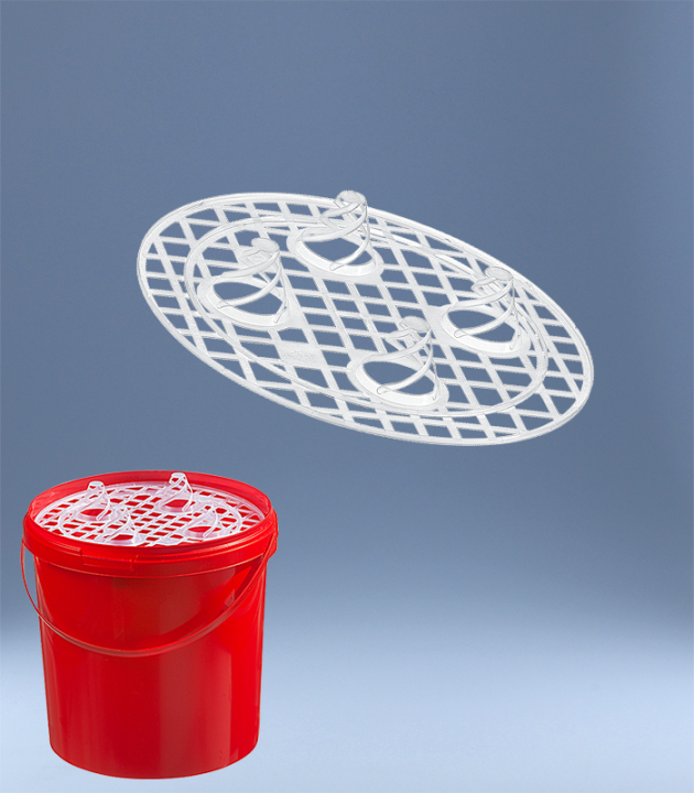 NIEDERHALTER FÜR 10 L EIMER / TRANSP.