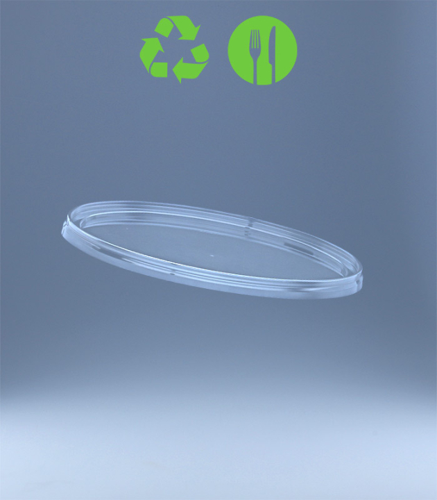 DECKEL ZU 10,8 UND 8 L RUND-EIMER / TOP (BH) TRANSP.