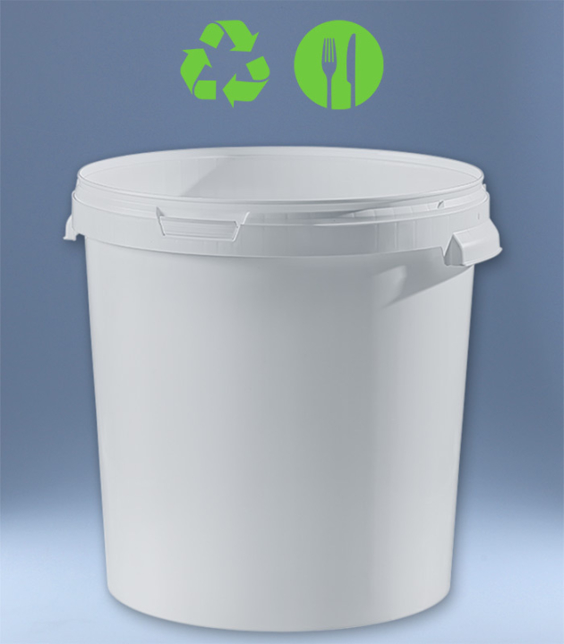 RUND-EIMER 33 L / WEISS