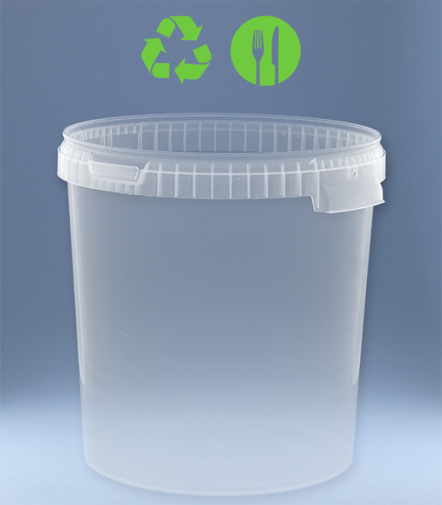 RUND-EIMER 33 L / TRANSPARENT