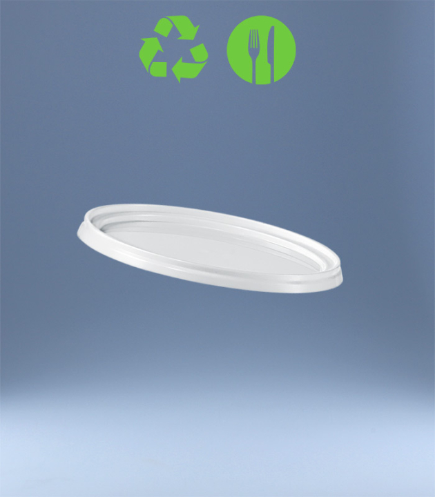 DECKEL ZU 1,6 L RUND-EIMER / WEISS