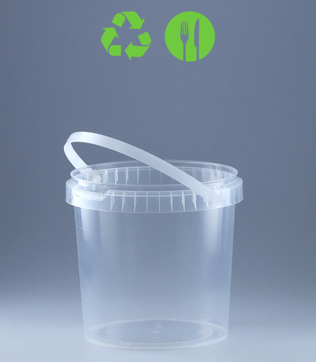 RUND-EIMER 1,6 L / TRANSPARENT