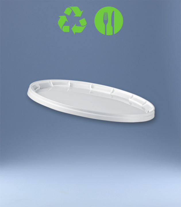 DECKEL ZU RUND-EIMER DM 326 MM / WEISS