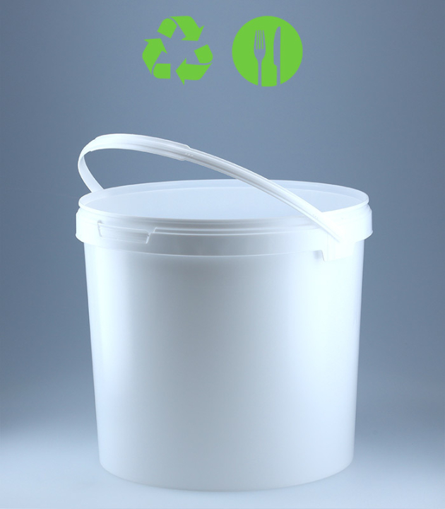 RUND-EIMER 12 L / WEISS