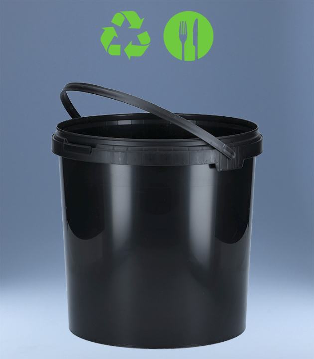 RUND-EIMER 10,8 L TOP (BH) / SCHWARZ