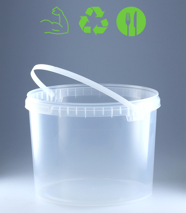 RUND-EIMER 10,9 L HEAVY DUTY / TRANSPARENT