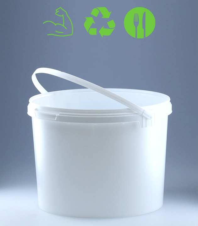 RUND-EIMER 10,9 L HEAVY DUTY / WEISS