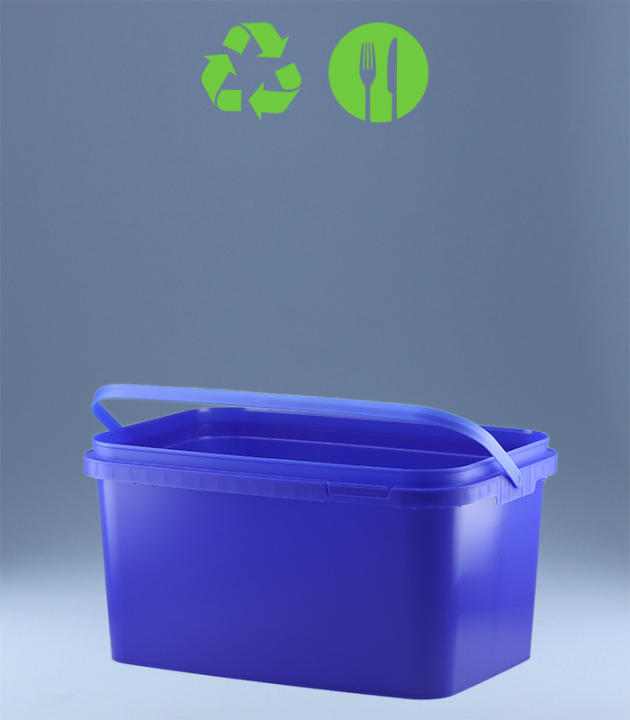 RECHTECK-EIMER 5,9 L / BLAU