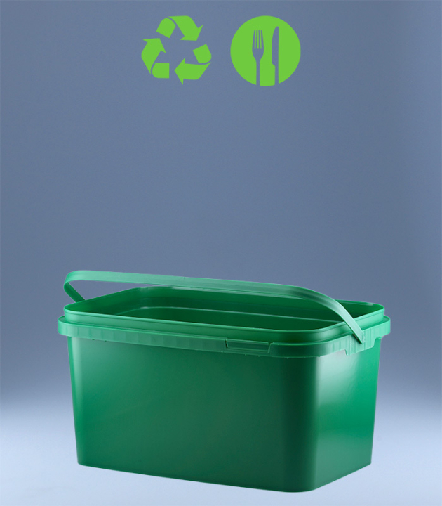 RECHTECK-EIMER 5,9 L / GRÜN