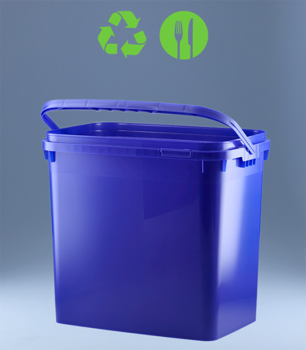 RECHTECK- EIMER 10,6 L EKO / BLAU