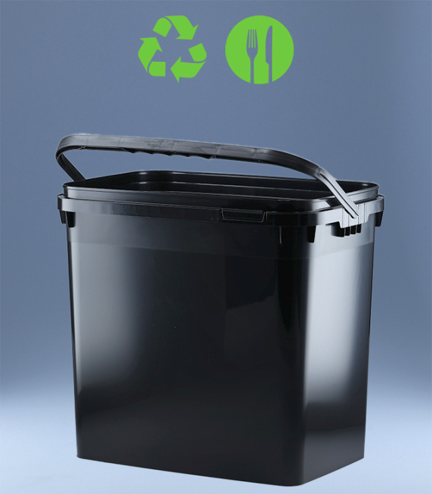 RECHTECK- EIMER 10,6 L EKO / SCHWARZ