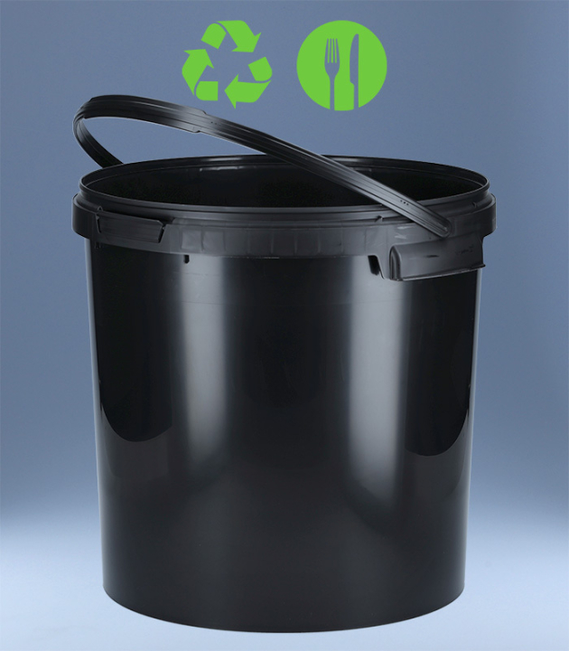 RUND-EIMER 20 L / SCHWARZ