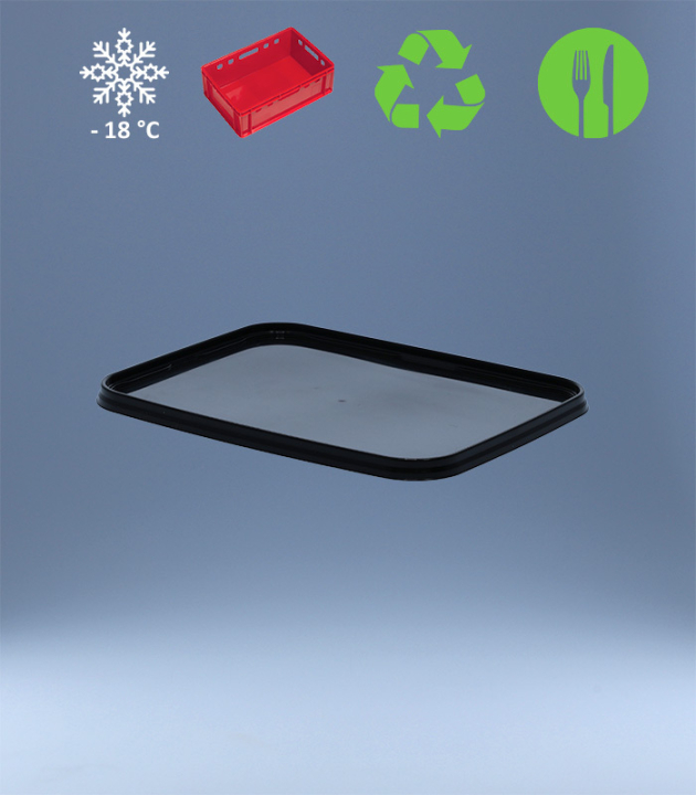 LOGIFLEX DECKEL SCHWARZ (TK -18°C) - Serie Small