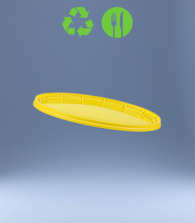 DECKEL ZU RUND-EIMER DM 326 MM / GELB