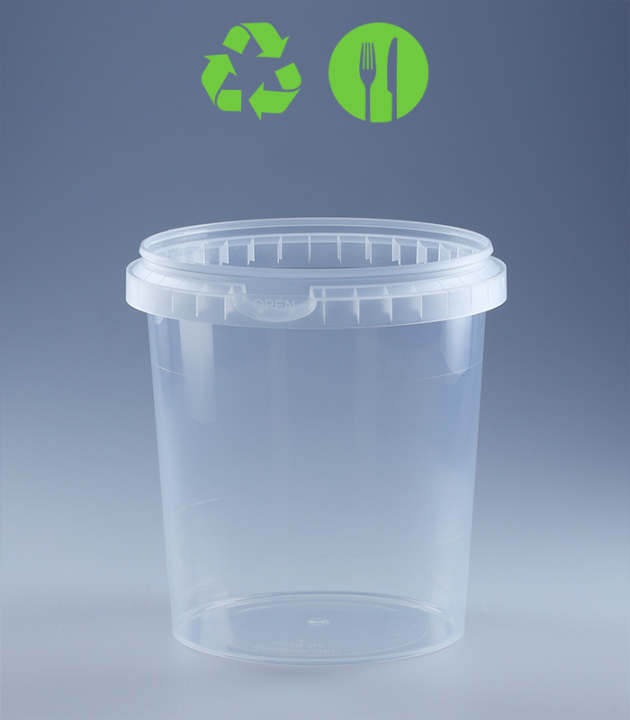 RUND-BECHER 870 ML / TOP Ø 118 mm / TRANSP.