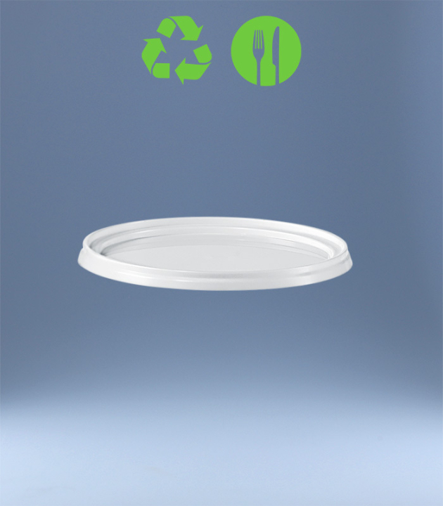 DECKEL ZU BECHER TOP / DM Ø 95 mm / WEISS