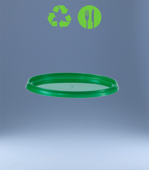 DECKEL ZU BECHER TOP / DM Ø 118 mm / GRÜN