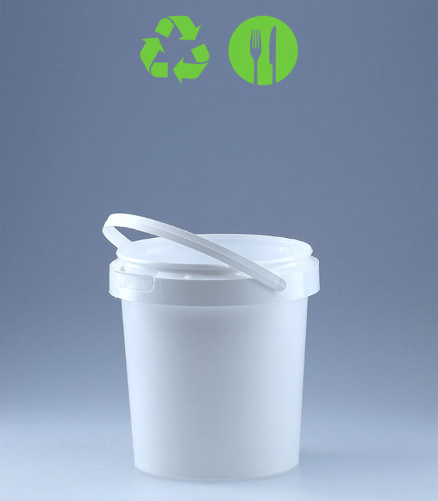 RUND-EIMER 0,87 L / WEISS