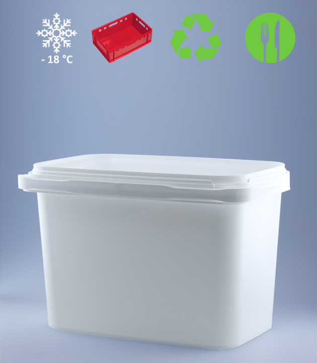 LOGIFLEX 5,7 L / WEISS  (TK -18°C) MIT BÜGEL