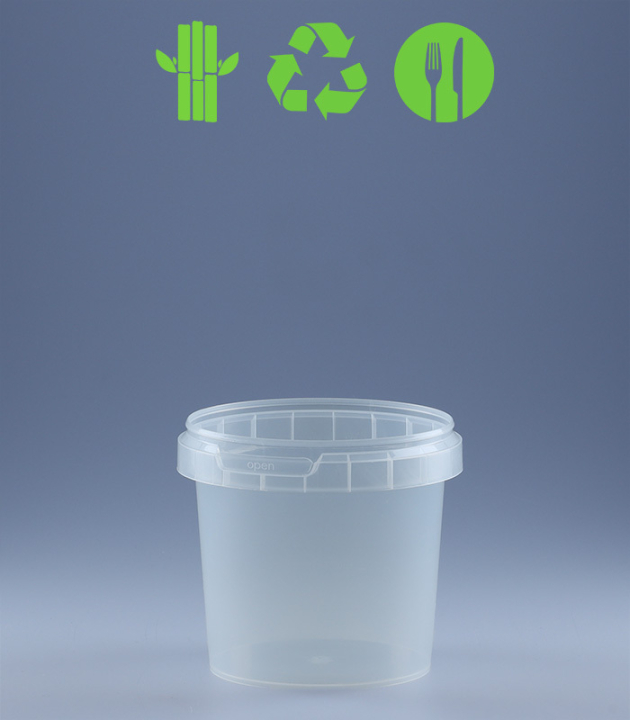 RUND-BECHER 365 ML / NatureBased 50+ / Ø 98 mm / TRANSP.