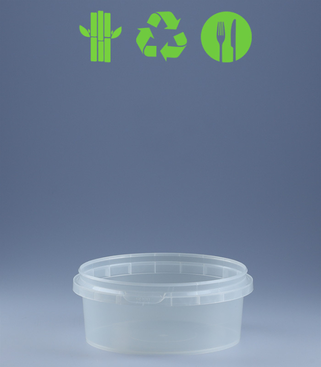 RUND-BECHER 300 ML / NatureBased 50+ / Ø 118 mm / TRANSP.