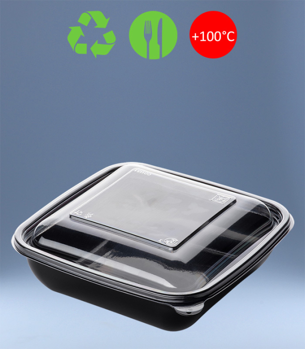 FRISCHEBOX HOT! 500 ML 164 x 164 x 40 mm (V01151)