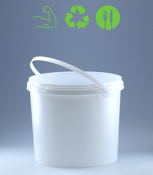 RUND-EIMER 5,5 L HEAVY DUTY / WEISS