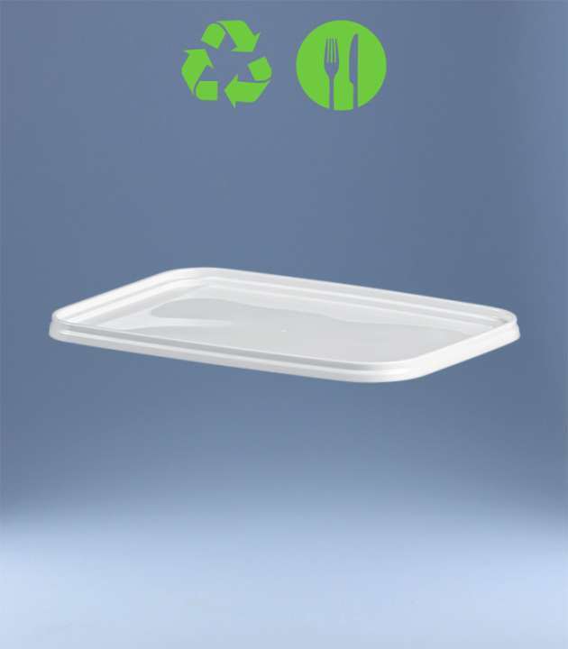 DECKEL ZU 10/12 L RECHTECK-EIMER HEAVY DUTY / MOD. 2021 / WEISS