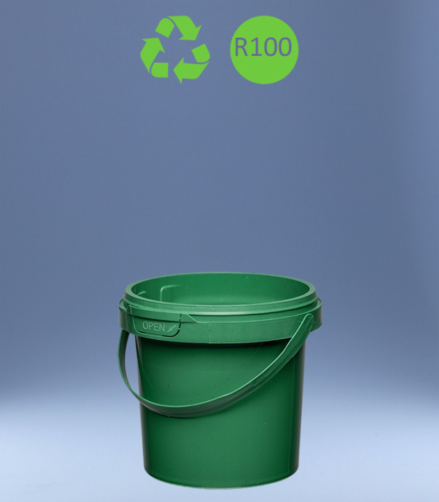 RUNDEIMER 600 ML  RECYBASED / GRÜN