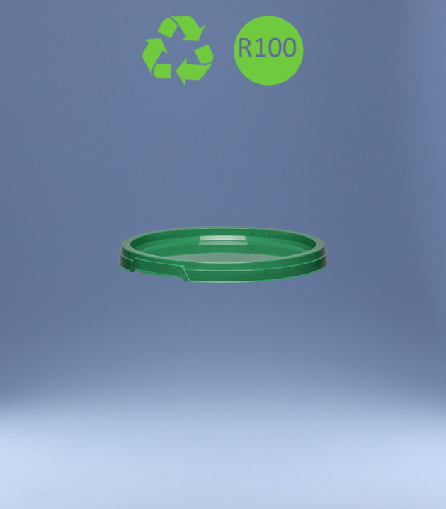 DECKEL ZU RUNDEIMER 600 ML RECYBASED / GRÜN