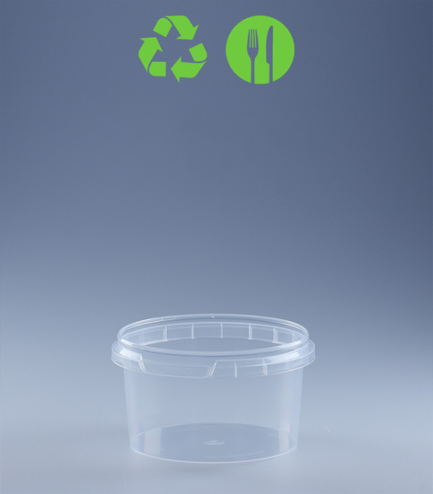 RUND-BECHER 240 ML EKO / Ø 98 mm / TRANSP.