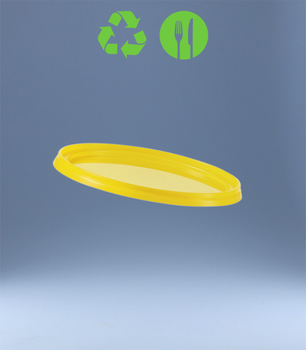 DECKEL ZU 1,2 L RUND-EIMER / GELB BIS/5-6