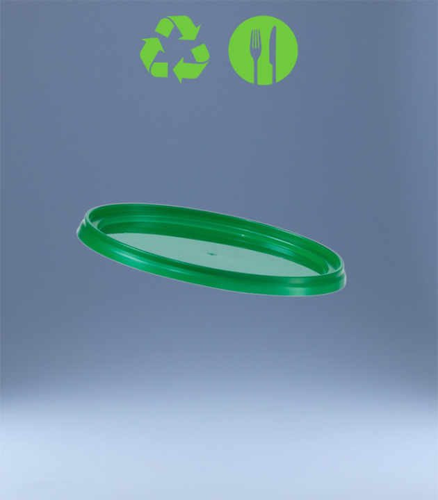 DECKEL ZU 1,2 L RUND-EIMER / GRÜN BIS/5-6